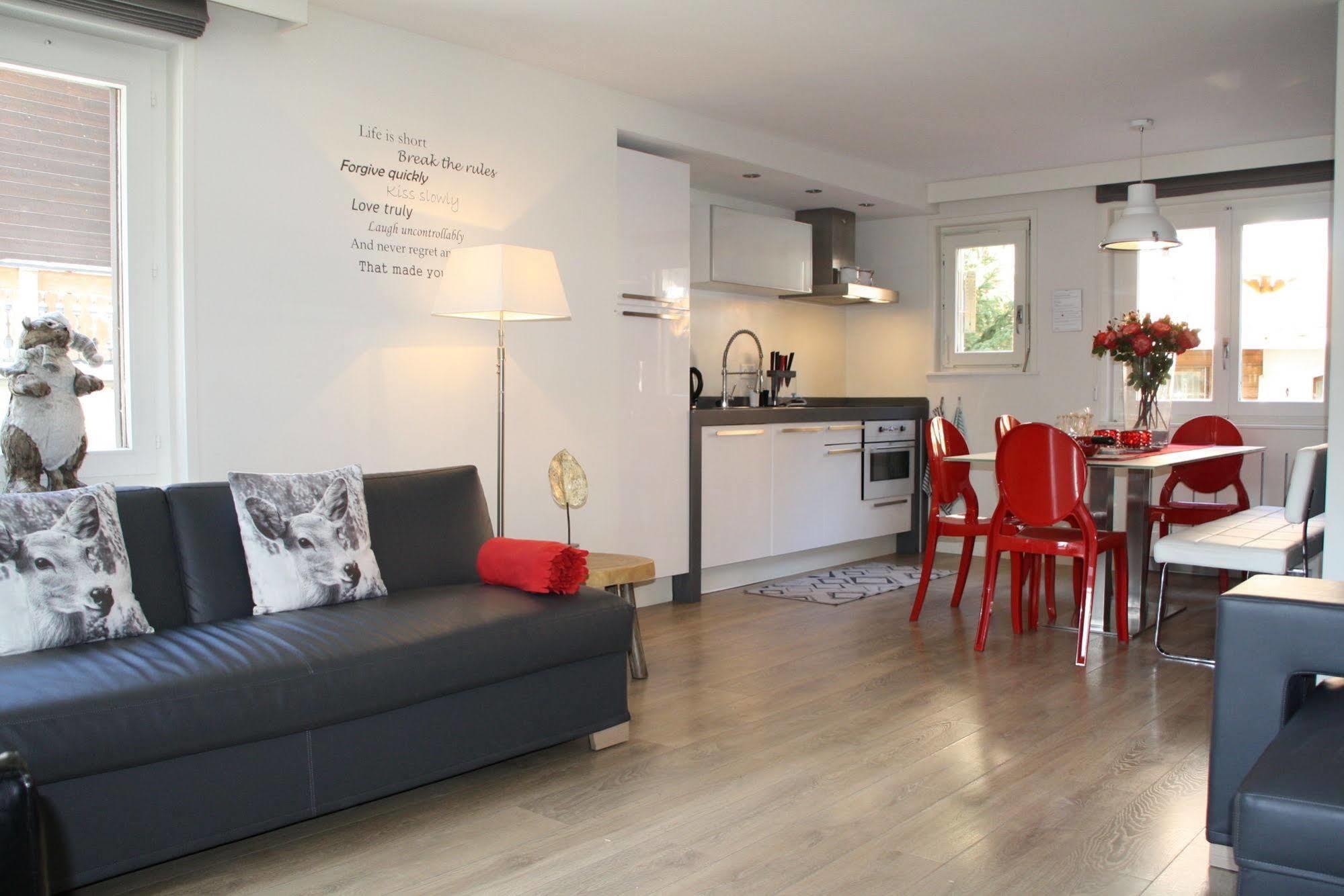 Central & Elegant Apartments,Partially With Fireplace, By Zermatt Rental Exterior foto
